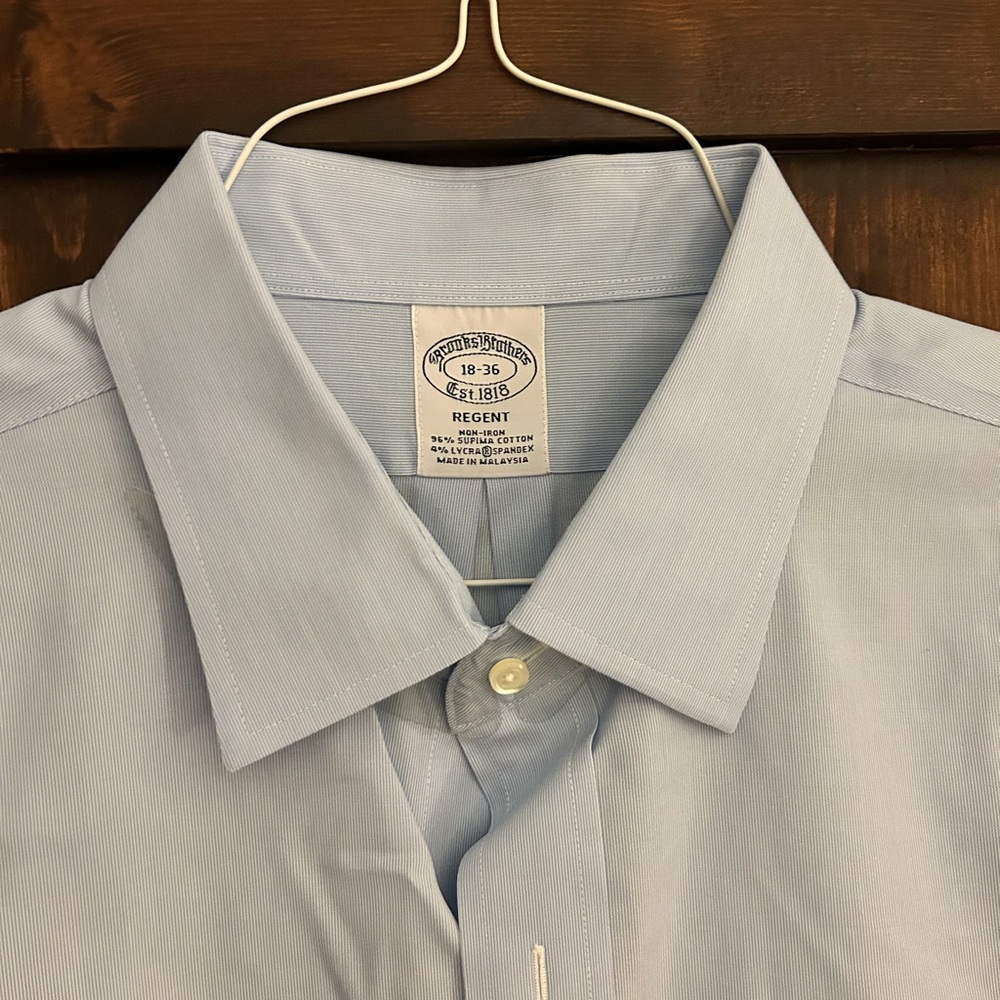 Men’s Brooks Brothers shirt, 18-36 Regent